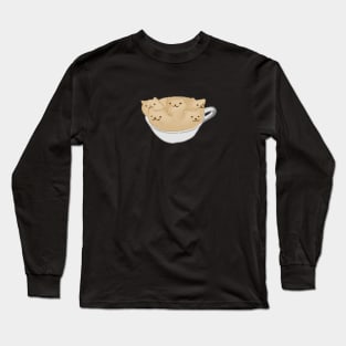 Cute Cats In The Mug Long Sleeve T-Shirt